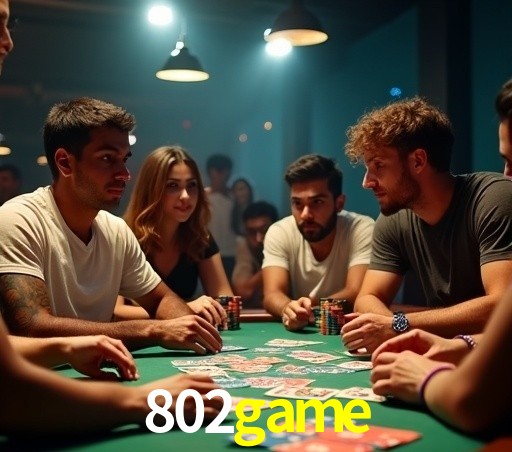 Interface moderna da plataforma 802game